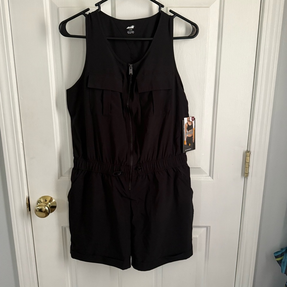 Avia Black Romper NWT